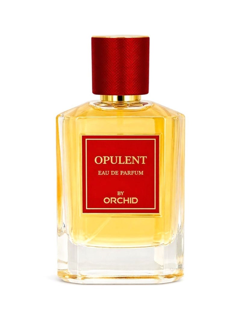 Orchid Opulent Pour Homme EDP 100ml – Leather Oud Perfume for Men with Passion Fruit, Rose, Musk & Toffee Amber - Image 4